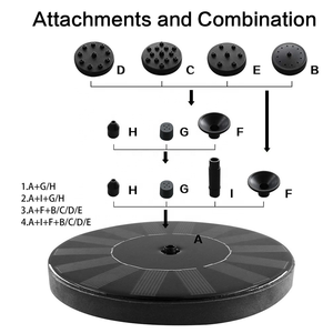 Mini Floating Water <strong>Fountains</strong> Round Punp <strong>Garden</strong> Decoration <strong>Solar</strong> <strong>Fountain</strong> - Product Image 5