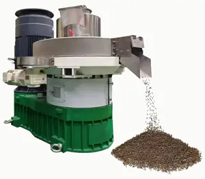 Le granulateur industriel de biomasse de moule d'anneau de 90kw est utilisé pour produire le granule de biomasse, la sciure de bois, la coque de riz, le carburant de granule de tige de coton