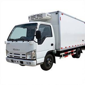 Camion frigorifique Isuzu M100 petit 4x2 5 tonnes utilisé pour le transport alimentaire avec température constante et protection de l'environnement - Product Image 1