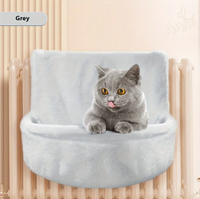 Lit suspendu pour chat le plus vendu, hamac pour chat, lit suspendu en peluche confortable et respirant, toutes saisons, garde au chaud