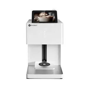 Nueva máquina impresora de café de fotos Selfie de impresión inteligente más rápida FTPro con cartucho de tinta comestible para café capuchino té lechoso