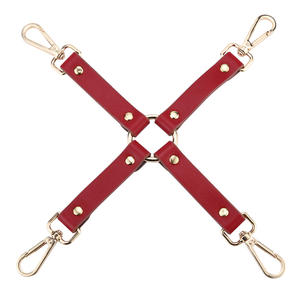 Equipo de Bondage para Parejas Adultas, Esposas de Cuero, <span class=keywords><strong>Collar</strong></span> Sexual, Paleta para Azotes, Conjunto de Restricción - Product Image 4