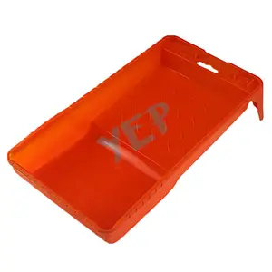 Yep 4" Hot Sale Red Fresh Plastic Children Education Drawing Paint Mix Tray For Paint Roller