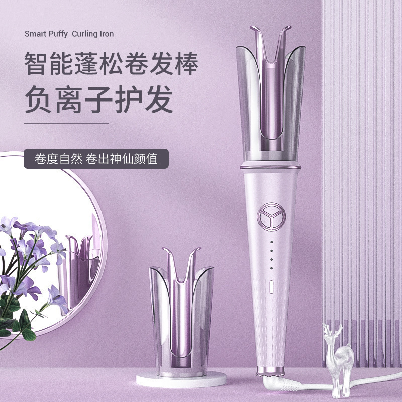 390-Purple Negative Ion Curling Iron