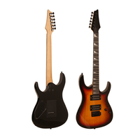 Hot Selling ST Electric Guitar H-H Basswood Electric Guitar Glossy Finish Accept OEM ODM Custom Logo