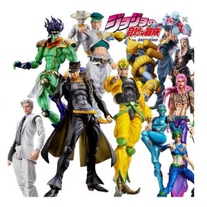 ฟิกเกอร์อนิเมะแบบขยับได้ 18 แบบ จาก JoJo's Bizarre Adventure คูโจ โจทาโร่ ดิโอ เดียโวโล บุคคาเรติ เลโอน โจลีน คูโจ ทำจาก PVC - Product Image 2
