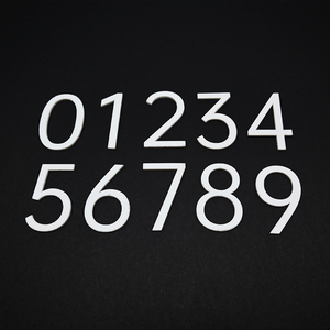 ملصقات سيارات مخصصة رائجة البيع بشعار السيارة، حروف وأرقام ذاتية اللصق من البلاستيك ABS بألوان الكروم والفضي والأسود والذهبي - Product Image 2