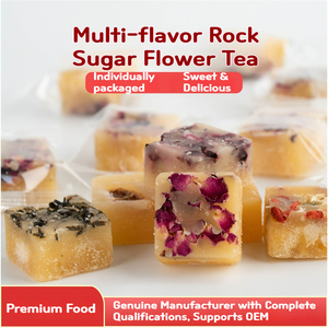 Cubos <span class=keywords><strong>de</strong></span> Té <span class=keywords><strong>de</strong></span> Frutas con Azúcar <span class=keywords><strong>de</strong></span> Caña, Sabor Múltiple: Rosa-Pepino, Oolong Floral, Limón-Pera <span class=keywords><strong>de</strong></span> Nieve, Crisantemo, 500g a Granel, Yi Ming One Year - Product Image 3