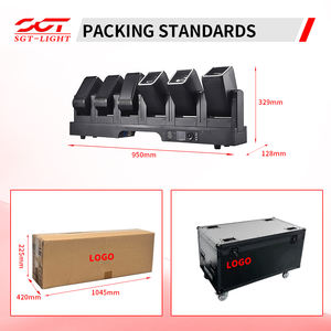 Projecteur matriciel à tête mobile et orientable, écran d'affichage de scène à mille doigts, activé par lumière, contrôlé DMX pour mariages et églises - Product Image 4