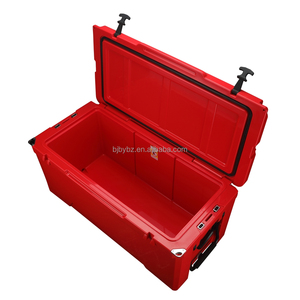 Nevera rotomoldeada, cajas de envío aisladas, nevera térmica moderna y rígida para exteriores, nevera térmica <span class=keywords><strong>con</strong></span> <span class=keywords><strong>ruedas</strong></span> Fieldbar, nevera térmica tipo caja. - Product Image 3