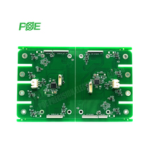 Carte de circuit imprimé multicouche FR4 pour commande de machine à laver, assemblage électronique PCBA avec épaisseur de cuivre de 1 oz, vente chaude