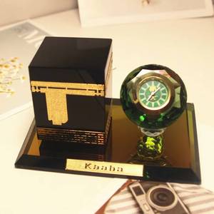 Islamic home table decoration Ramadan <b>moon</b> <b>crystal</b> glass ornaments Muslim party holiday New Year supplies - Product Image 4