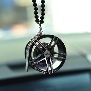 2025อัลลอยด์ติดกระจกรถยนต์แบบแขวนสำหรับตกแต่งภายในรถของที่ระลึกทางธุรกิจส่งเสริมการขาย - Product Image 1