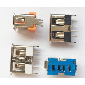 USB 2.0 loại một ổ cắm nam 4 pin cắm kết nối với nhựa màu đen Bìa kết nối khác Loại sản phẩm - Product Image 5