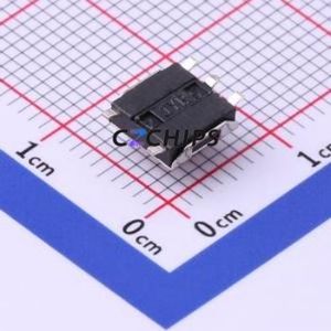 UK-B0230-G3.7-250 Tactile Switch SMD-4P,6.2x6.2mm Switch Single Pole Single Throw Round Button 2.5N Vertical Mount - Product Image 2