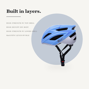 <span class=keywords><strong>Casque</strong></span> de moto ODM personnalisé certifié CE pour adulte avec doublure anti-insectes et boucle magnétique pour la conduite quotidienne - Product Image 3