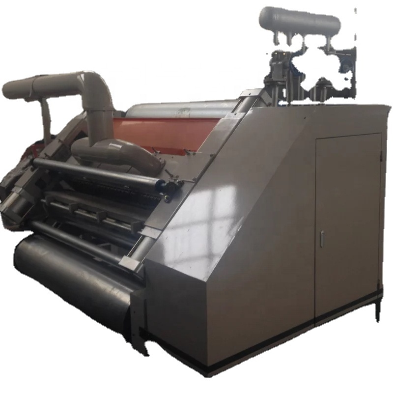 Гофрированный картон безпальцевого типа, однофазный станок