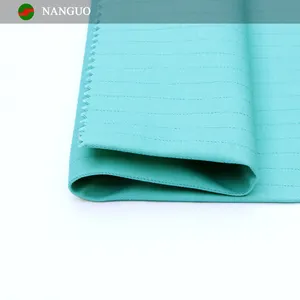 Nanguo工場販売20*16 120*60 235gsmESDファブリック医療産業ファブリックCVC60/40帯電防止ファブリック