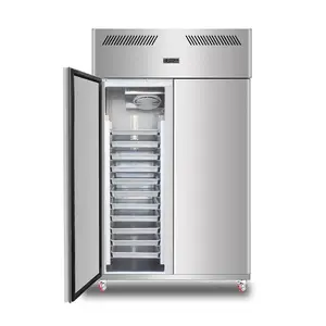 Grande di lusso 2 porte in posizione verticale commerciale Chiller GN dimensioni monoblocco frigorifero industriale per ristoranti e forniture alberghiere