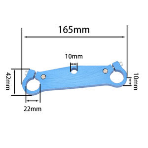 Fourche avant Triple arbre pinces plaque de fourche pour 47cc 49cc <span class=keywords><strong>Mini</strong></span> <span class=keywords><strong>Moto</strong></span> Pocket Bike A1 A2 A3 MTA1 MTA2 Cags <span class=keywords><strong>Mx</strong></span>-3 GP-RSR - Product Image 2