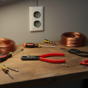 Pince à dénuder les fils universelle à ouverture par ressort réglable pour usage électrique - Product Image 2