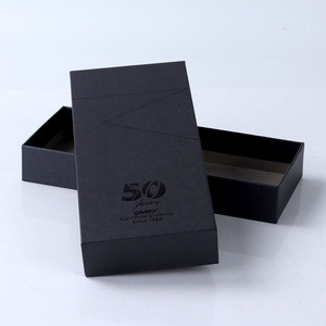 Hộp giấy cứng ép nhám, ép nổi, làm từ vật liệu tái chế, in logo tùy chỉnh, dùng làm hộp quà tặng doanh nghiệp đựng bút, để trưng bày - Product Image 2