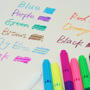 Bút ma thuật 9 + 1 Bút màu thay đổi màu Huỳnh Quang Highlighter - Product Image 5