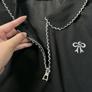 Custom <b>Women's</b> <b>Polo</b> Shirt Summer Short Sleeve Fashion Casual <b>Tops</b> High Quality Designer Brand OEM T-shirt Manufacturer - Product Image 5