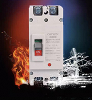 Disjoncteur à boîtier moulé électronique Pioneer MCCB 2P bidirectionnel CC 50/60Hz CC250V-1000V 200A 250A 20kA à déclenchement électronique en cuivre, directement de l'usine