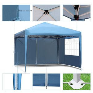 <span class=keywords><strong>Toldo</strong></span> Plegable de Acero Impermeable con Impresión de Logotipo Personalizado, <span class=keywords><strong>Toldo</strong></span> de 3x3, Carpa Plegable para Exteriores con Cubierta de Poliéster - Product Image 3