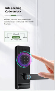 Tuya <b>Smart</b> WiFi Door <b>Lock</b> with Video Camera and Screen Biometric Fingerprint <b>Lock</b> for Apartment Office - Product Image 4