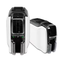 Impresora Térmica Original Zebra ZC100 Máquina de Impresión de Tarjetas de PVC a una Cara Impresora Portátil de Tarjetas de Identificación