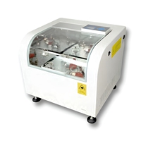 Agitateur d'incubation WRDD96 WRSD96 compact de paillasse pour flacons de culture 8 x 1L, réfrigération optionnelle, précision 0,1°C
