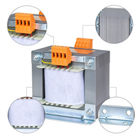 Transformateur de contrôle de type sec monophasé à enroulement en cuivre avec bornier 50Hz 60Hz pour alimentation industrielle