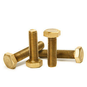 Độ Bền Kéo Cao DIN931 DIN933 Brass Hex Head Bolt - Product Image 3