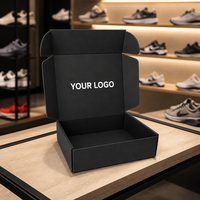 Boîtes d'expédition en carton ondulé avec logo personnalisé pour chaussures et baskets, boîtes en carton kraft pour l'expédition, prix d'usine en gros