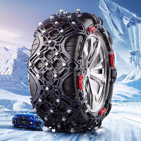 Winter-Bestseller CHIEF Vollumfassende Bullensehnen-Reifenketten Rutschfest für Wrangler SUV 165-275 Autoreifen