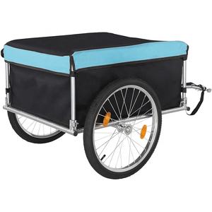 Remorque de vélo robuste et pliable pour le transport de marchandises, avec housse Oxford imperméable, idéale pour le transport d'animaux - Product Image 2