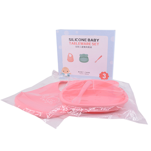 Set de plaques d'alimentation pour enfants, sans Bpa, avec ventouse en silicone pour les tout-petits. - Product Image 6