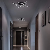 Plafonnier LED moderne pour couloir, cuisine, chambre à coucher, salle de bain, luminaire de plafond, luminaire de plafond LED en acrylique à intensité variable