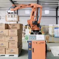 Robot Palletizing STEP SP120/2400 dengan Beban Angkut 120 kg dan Panjang Lengan 2403mm Robot Industri 4 Axis dengan Gripper