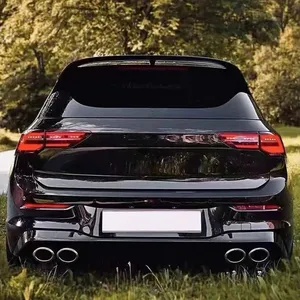 Kit d'aileron de toit StarNav pour tuning automobile, aileron de coffre arrière pour Golf 8 Pro MK8 GTD R Rline 2020 2021 2022 2023 - Product Image 2