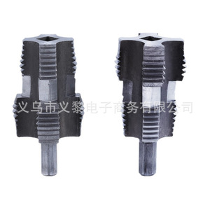 Coupe-filetage interne à 46 points pour tuyaux d'eau, fileteuse manuelle en acier NPT de 1 1/2 pouces, qualité professionnelle - Product Image 1