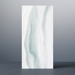 Breza Aqua White 600x1200mm High Gloss Marble Porcelain Tiles Luxury Floor Wall Premium Finish - Product Image 2