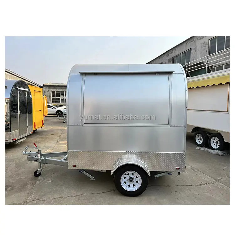 Di động thức ăn nhanh Trailer di động nhà bếp nhà hàng thực phẩm xe tải Miami với thiết bị hoàn chỉnh để bán