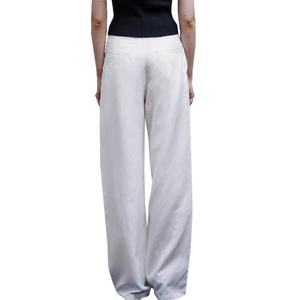 Pantalon Homme en Lin de Haute Qualité, Coupe Droite, Classique, Tendance, Décontracté, Respirant et Confortable – Vente en Gros - Product Image 4