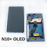 Pantalla LCD de teléfono móvil para Samsung Galaxy S21 G991 con marco con función de huella dactilar pantalla OLED
