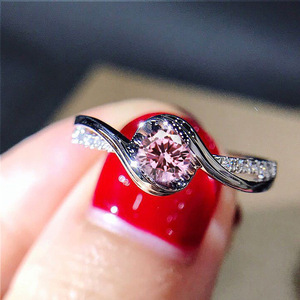 Anello con Design a Fascia Intrecciata, Anello Classico da Dito per Donne - Product Image 6