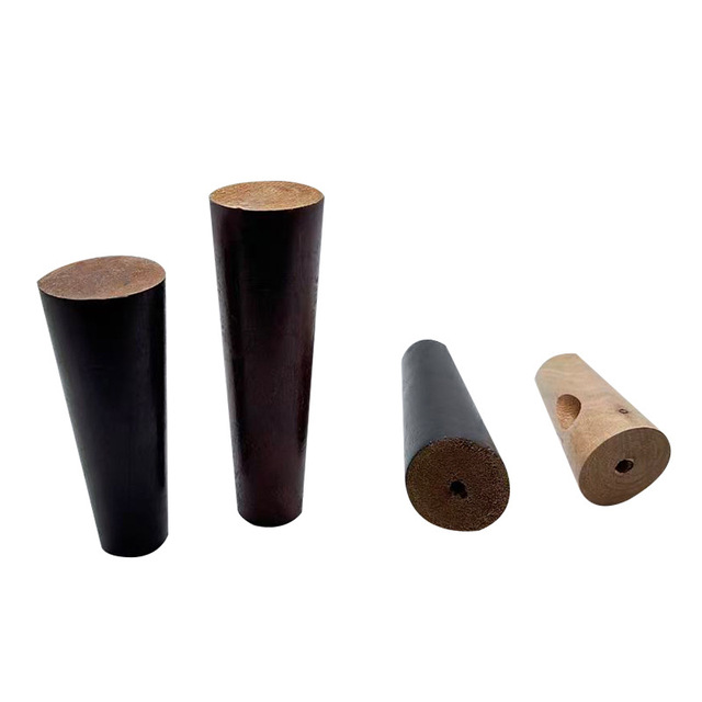 Eucalyptus Wood Flat Beveled Conical Solid Wood Legs for Sofa Tea Table TV Cabinet-Modern Minimalist Furniture Accessories