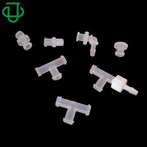 ข้อต่อพลาสติก PC-PP-ไนลอน แบบเกลียว 10-32unf ชนิด Luer Male สีขาว สำหรับเชื่อมต่อของเหลว ขนาดท่อ 4.8 - Product Image 3